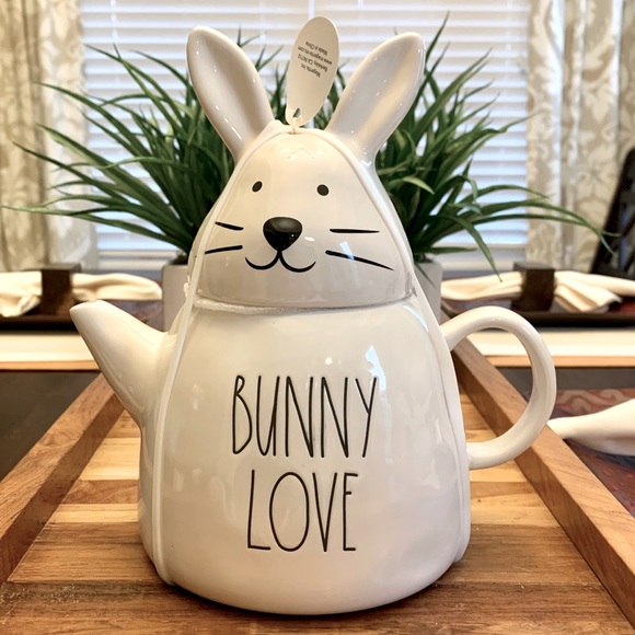 Rae Dunn Other - Rae Dunn Bunny Love Teapot